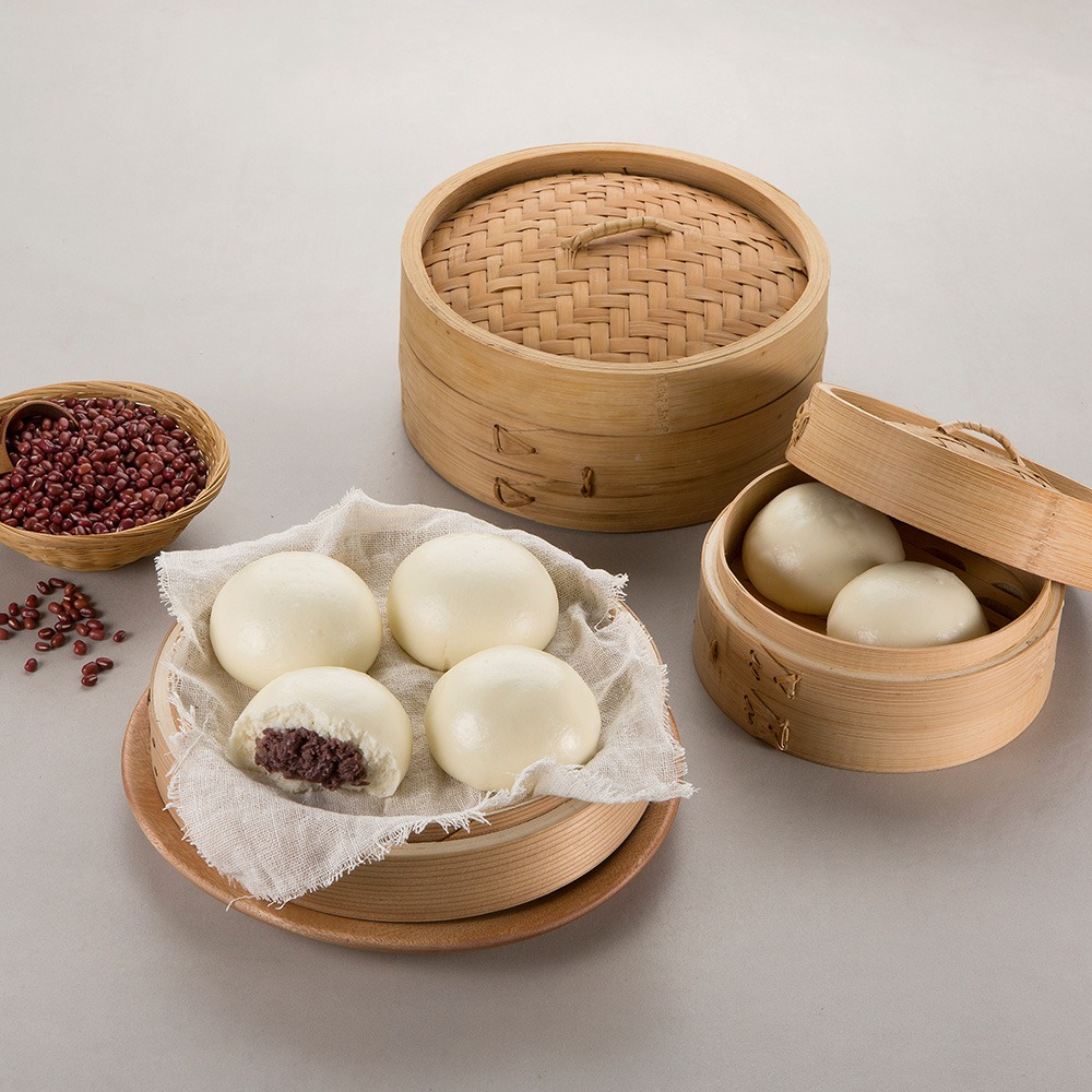 Direct Selling Original Wheat Anheung Steamed Buns 1.6kg 25pcs HACCP