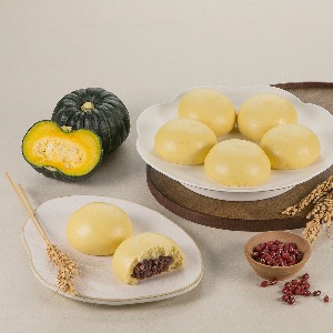 Direct Selling Original Wheat Anheung Steamed Bun Sweet Pumpkin 1.6kg 25ea HACCP